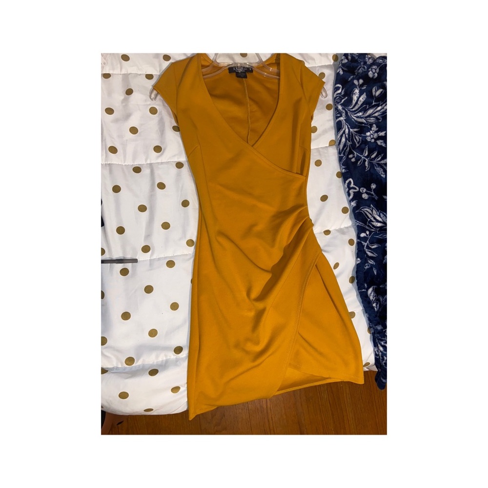 Yellow Tight Dress